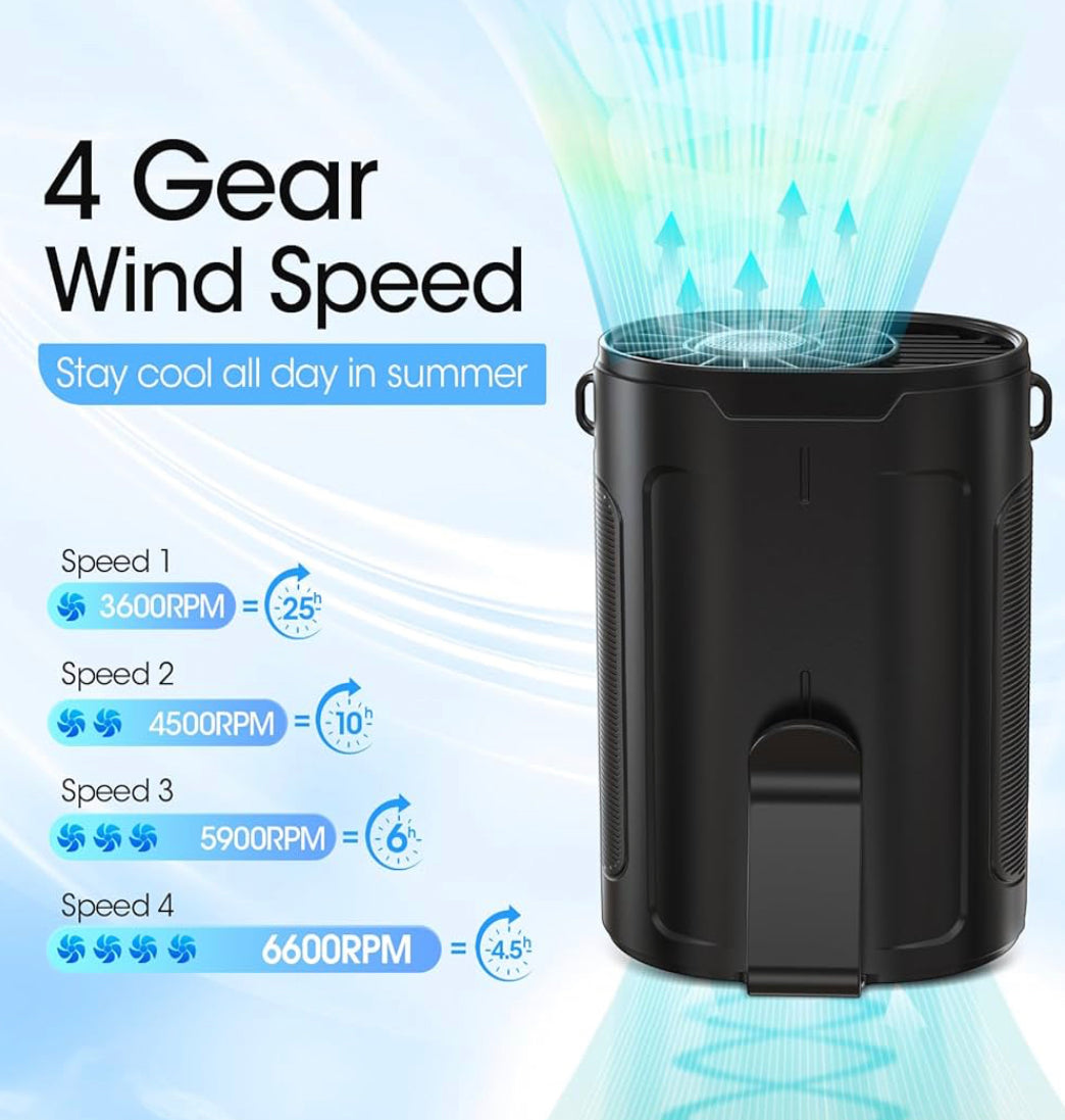 Portable Recharging Fan