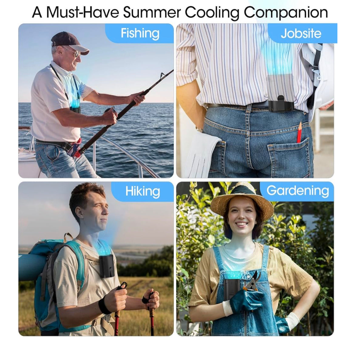 Portable Recharging Fan
