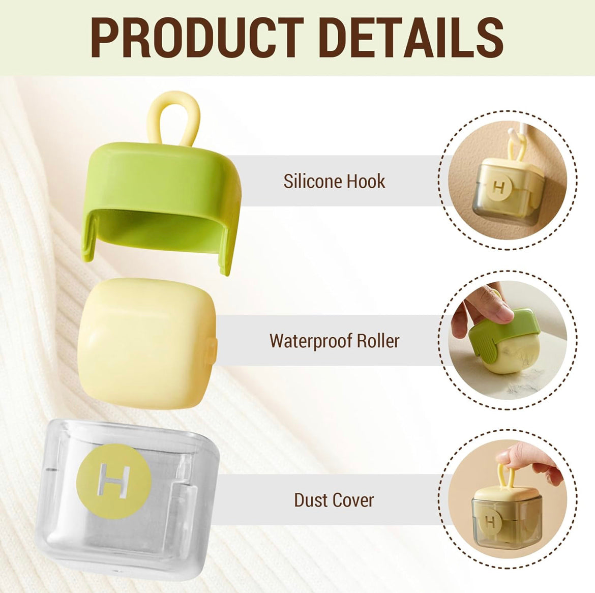Mini Washable Lint Roller