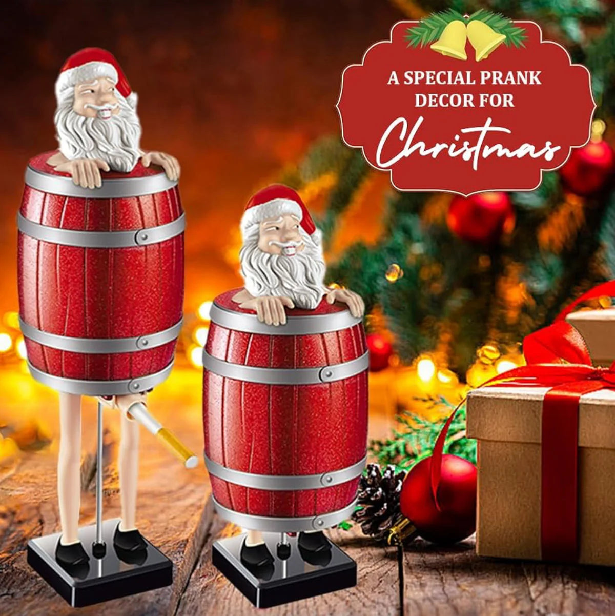 Santa Claus Pop-Up Cigarette Holder