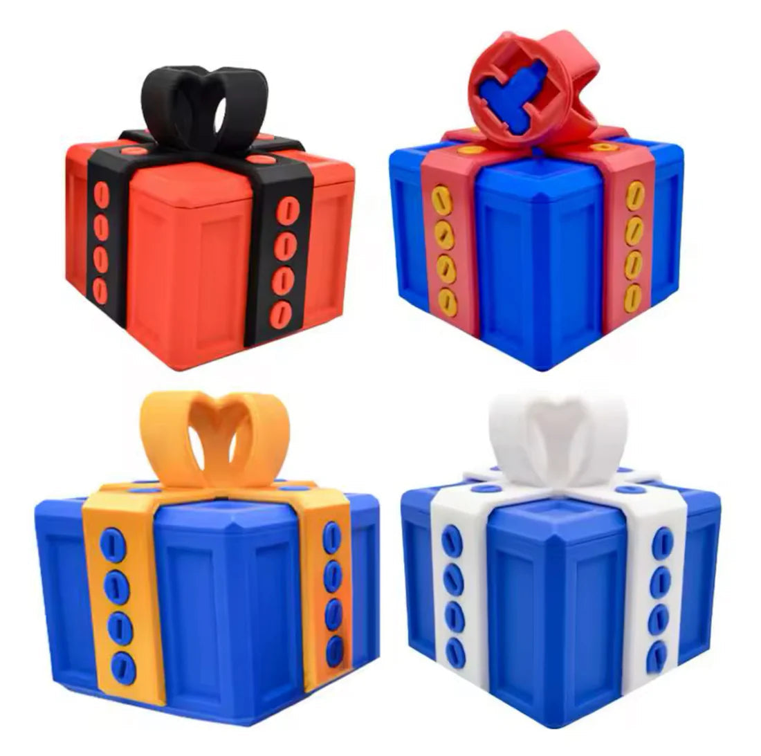 Puzzle Gift Box + Middle Finger Prank Box Bundle