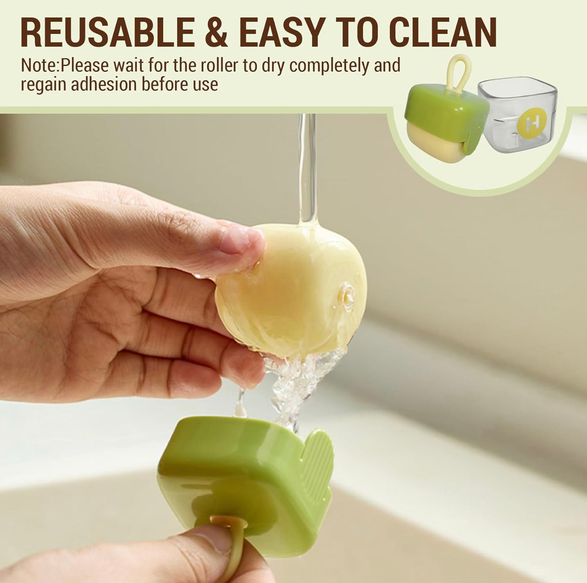Mini Washable Lint Roller