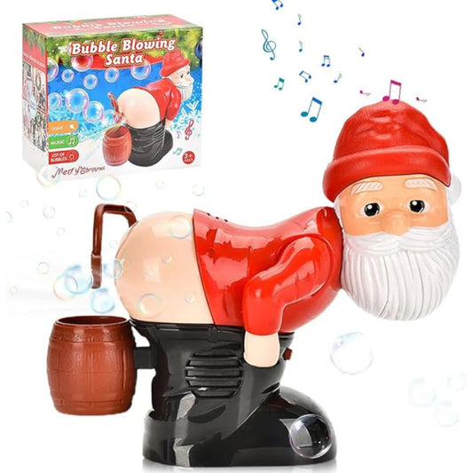 Bubble Blowing Santa