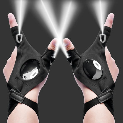 LED Flashlight Gloves