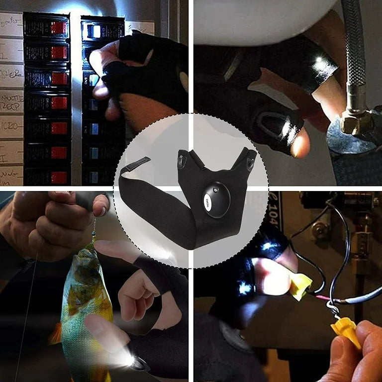 LED Flashlight Gloves